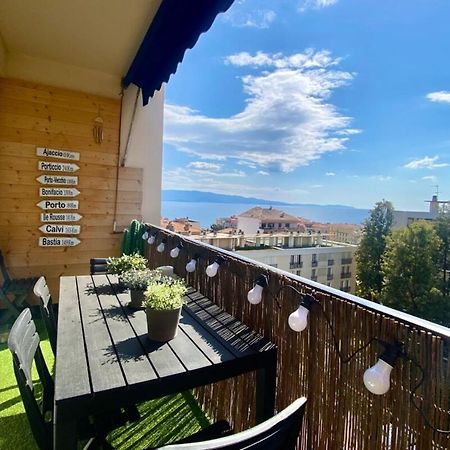 Appartement Vue Mer Au Carre D'Or De Ajaccio - Parking, Wifi Extérieur photo