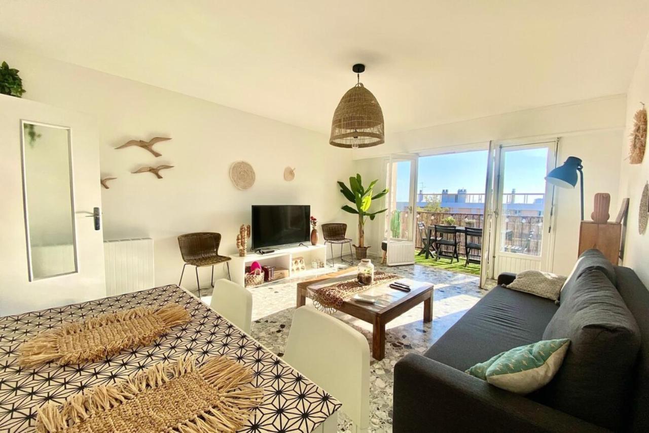 Appartement Vue Mer Au Carre D'Or De Ajaccio - Parking, Wifi Extérieur photo